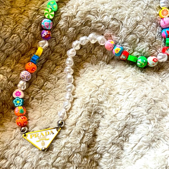 PRADA Repurposed Beaded Necklace - Picture 3 of 3